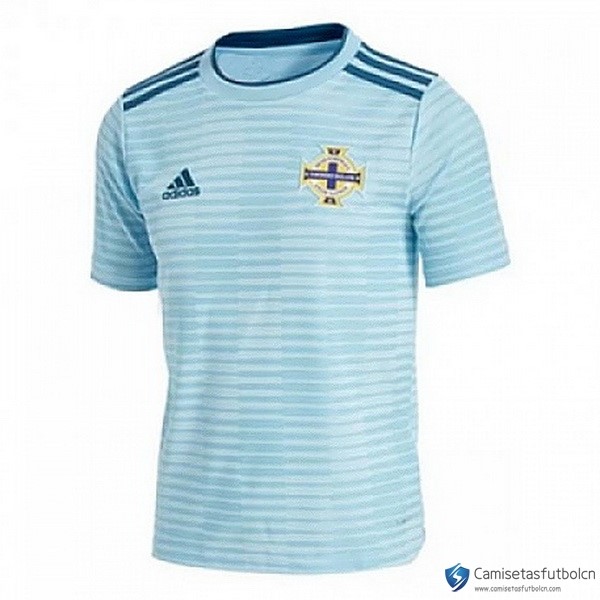 Camiseta Seleccion Irlanda Norte Segunda equipo 2018 Azul